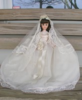 Bride Bed Doll