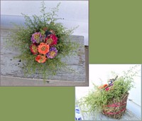 Birds nest wreath