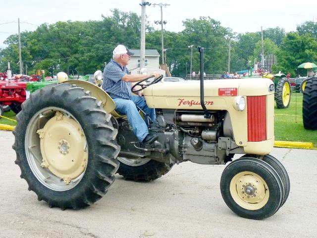 Vintage Ferguson Tractor in Monday's Parade at the fair