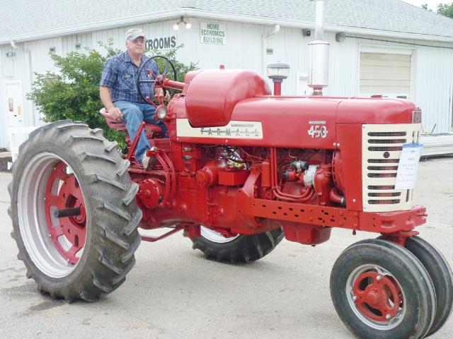 Farmall LP Gas 450 Tractor in Monday's parade at the fair