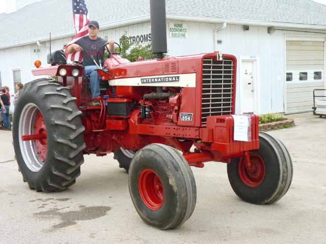 International Farmall 856 Tractor in Monday's parade at the fair
