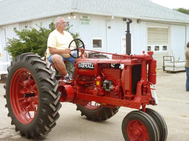 F-14 McCormick-Deering Farmall Tractor in Monday's parade at the fair