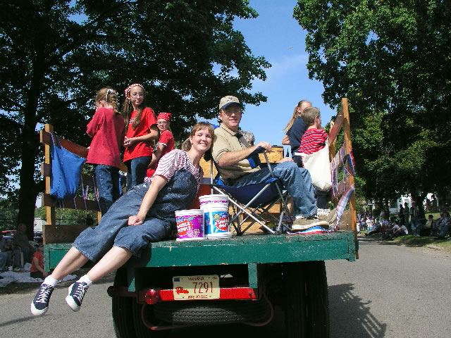 Milestone Truck, Employees, and Family